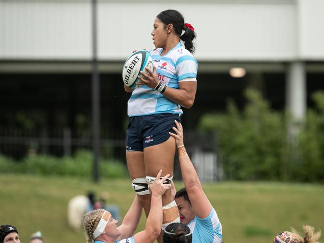 Waratahs player Atasi Lafai Picture: Julian Andrews