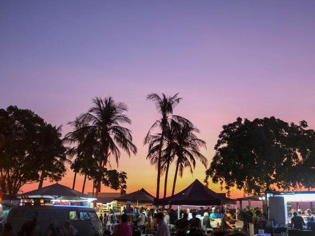 Mindil Beach sunset market in Darwin, Northern Territory, Australia.credit: Alamyescape2 may 2021saavy