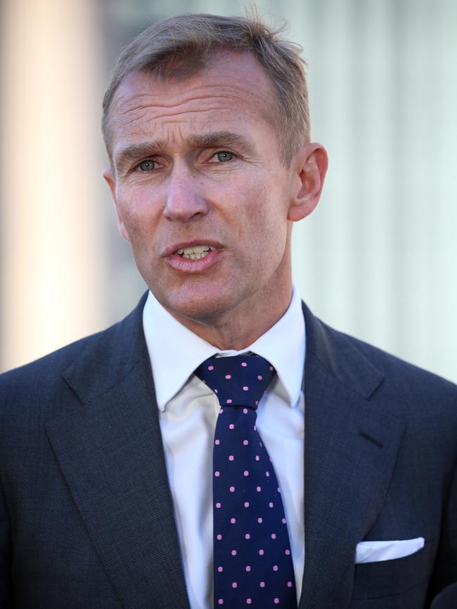 NSW Planning Minister Rob Stokes said he would fast-track rezoning and accelerate home-building in the regions. Picture: NCA NewsWire / Christian Gilles