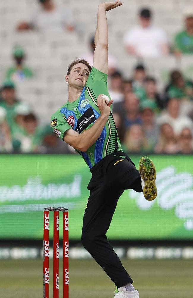 Stars quick Brody Couch at the crease last summer. Picture: Darrian Traynor/Getty Images