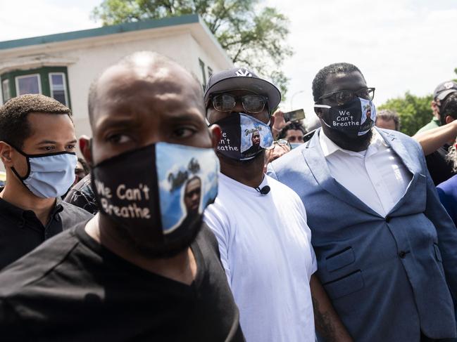 Terrence Floyd has pleaded with rioters to stop. Picture: Getty Images/AFP