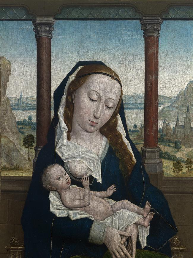 The Virgin and Child (c. 1465-1475) Simon Marmion, National Gallery of Victoria, Melbourne.