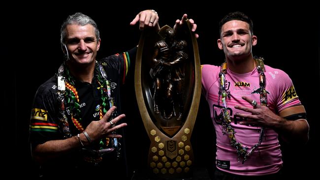 Ivan and Nathan Cleary aren’t going anywhere anytime soon. Photo: NRL Photos/Gregg Porteous