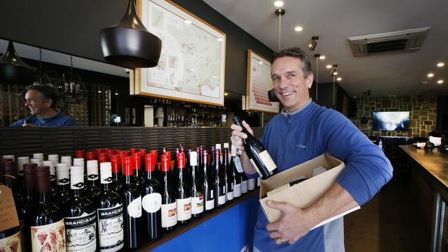 Owner of Two Buoys Wine and Tapas bar Scott Elks says it was great for the town. Picture: David Caird