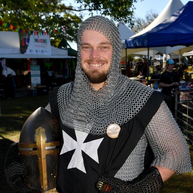 Townsville Medieval and Fantasy Festival 2024 at Cluden. Geoff Burrell. Picture: Evan Morgan