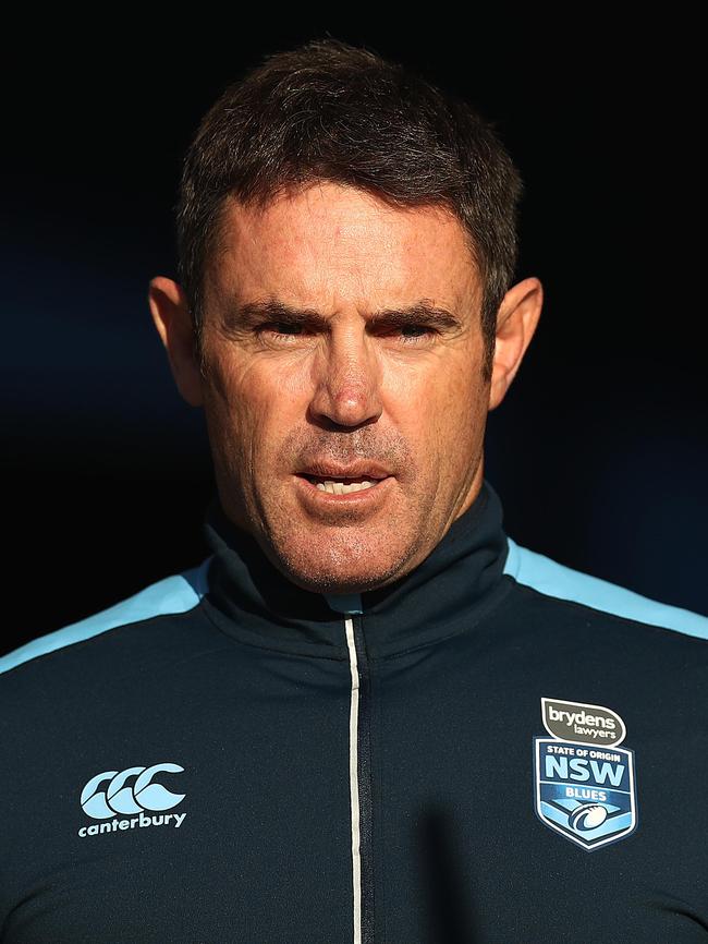 Brad Fittler is oozing confidence. Picture: Getty