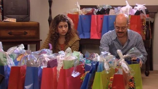 “So fill each one of these bags with some glitter, my photo resume, some candy, and a note.”