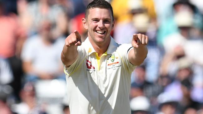 Australia's Josh Hazlewood was the pick of a bowling attack that collectively showed it’s class.