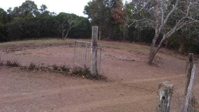 One of the bare paddocks. Picture: supplied 