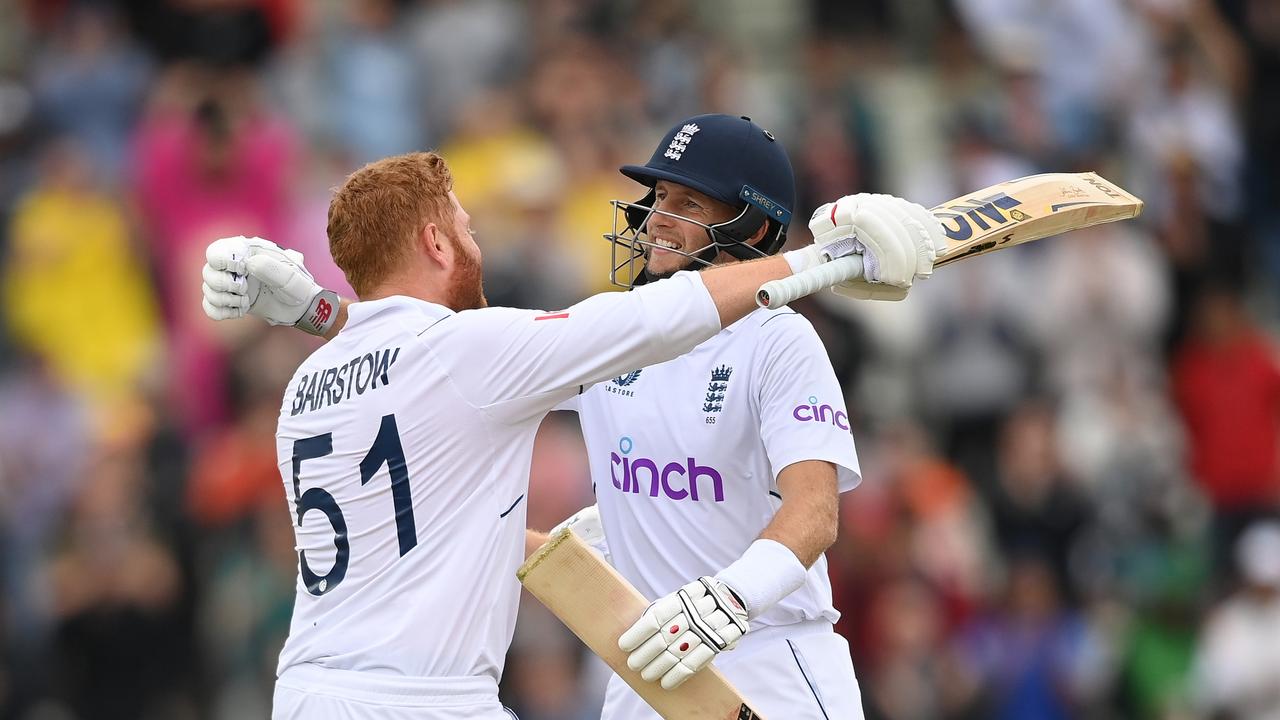 Joe Root and Jonny Bairstow are in some form. Photo by Alex Davidson/Getty Images