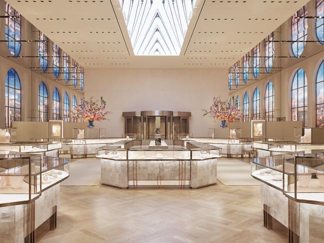 The new interiors of Tiffany & Co's New York flagship store