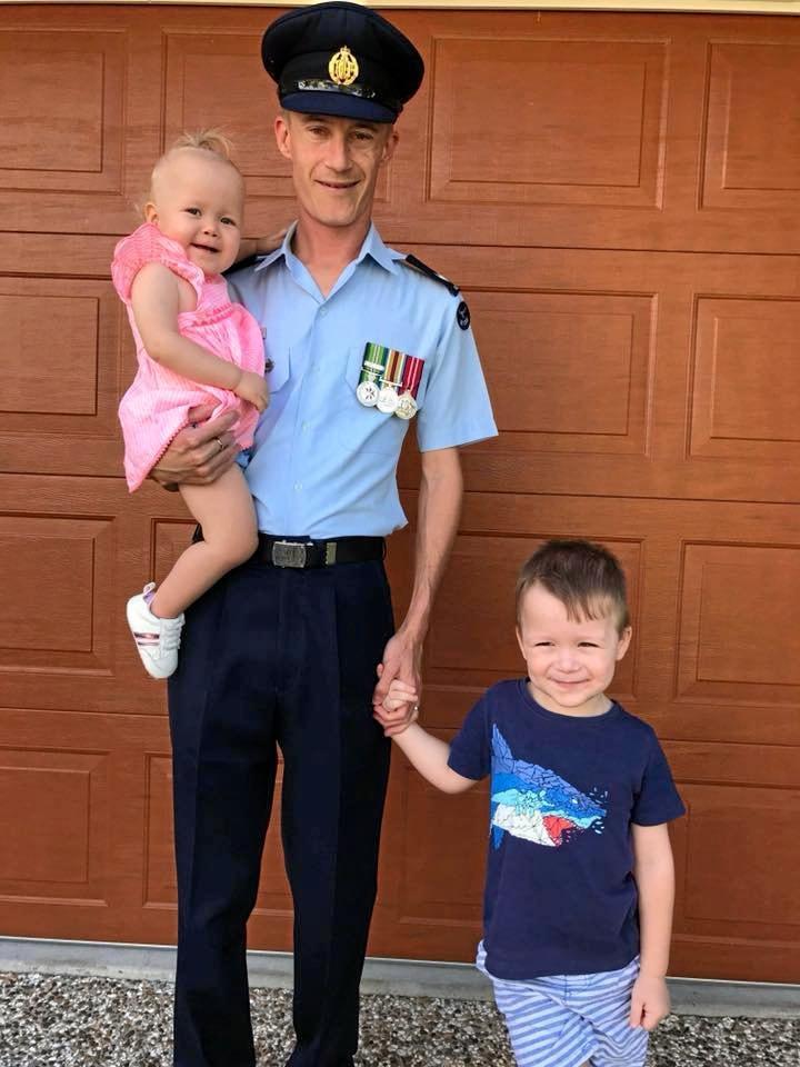 Sydney Turner. Current serving RAAF CPL Hometown Roma Qld. Picture: Sydney Turner