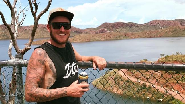 Hells Angels associate Daniel Brown has faced court over drug charges. Picture: Supplied