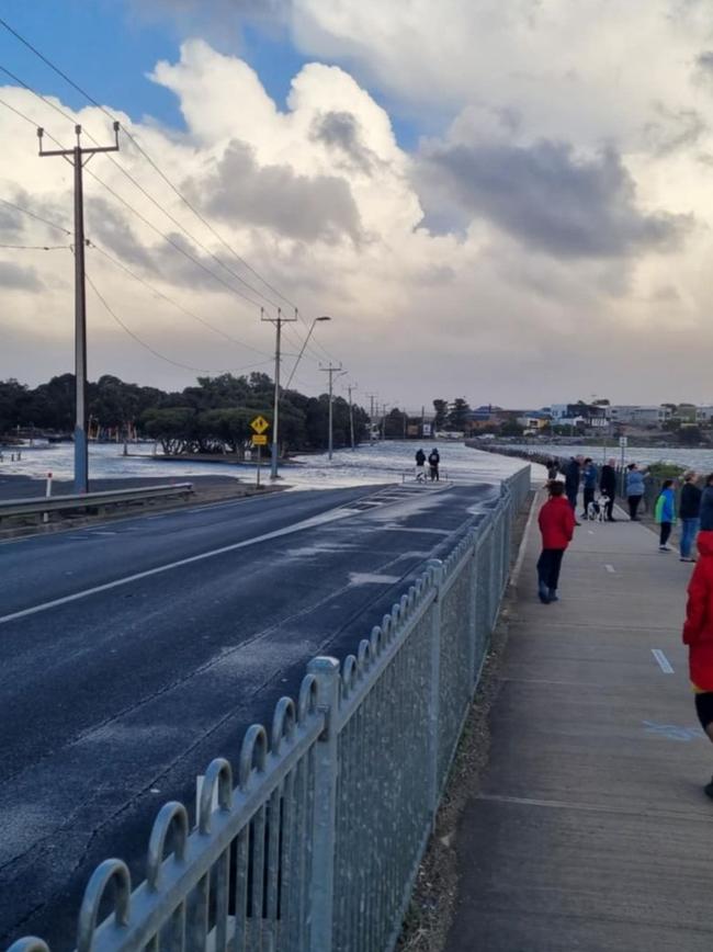 Flooding at Port Noarlunga, SA, 26 May 2025. Picture: Supplied
