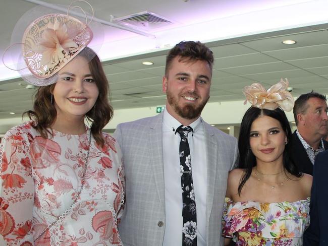 Candy Forsyth, Kye Stubbs and Kirra Kennedy from Erina.