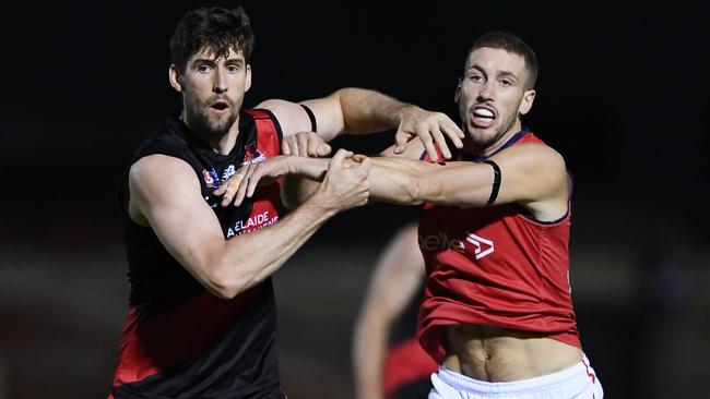 Former West Adelaide ruck Stuart Taverner has been a catalyst for the Bulldogs’ remarkable 2022 so far. Picture: Mark Brake