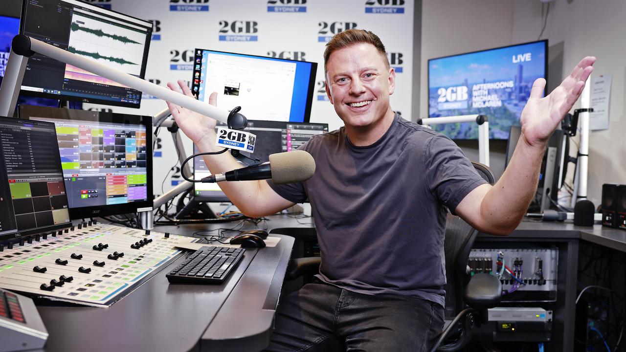 2GB radio host Ben Fordham. Picture: Sam Ruttyn