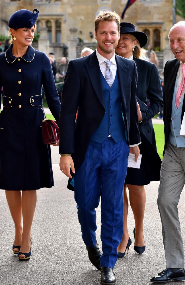 Nothing says “I have a lot of money and confidence” like a guy in a bold coloured suit. This is Richard Branson’s son Sam.