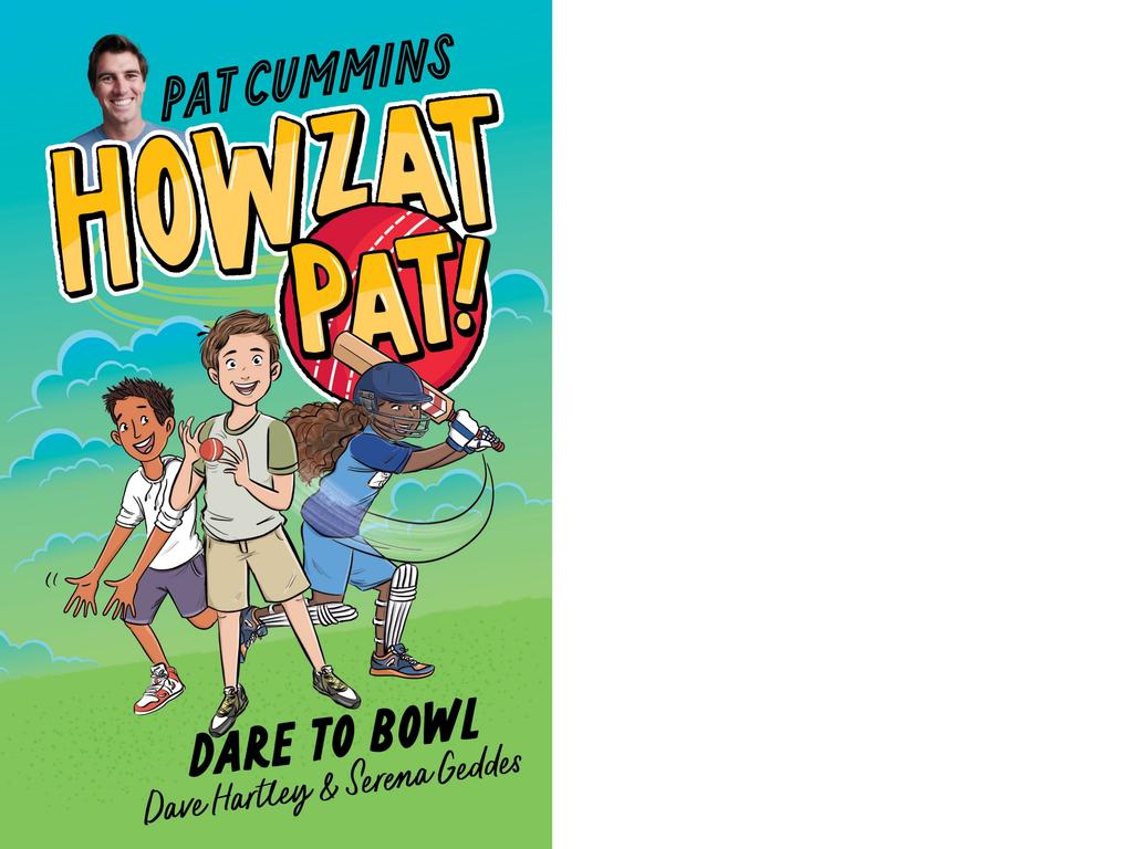 Pat Cummins' new children's book Howzat Pat: Dare to Bowl is out now. Picture: HarperCollins/supplied