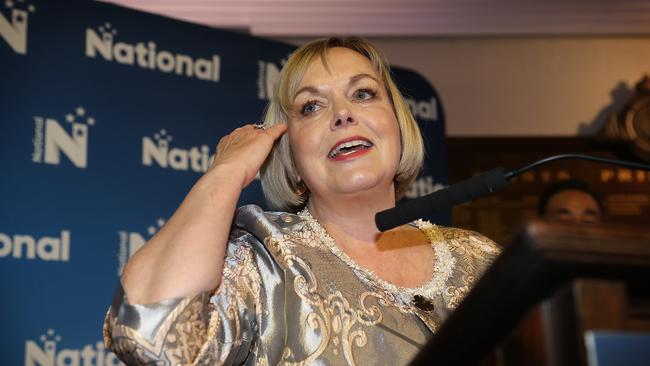 Judith Collins concedes the 2020 New Zealand General Election. Picture: Getty Images.