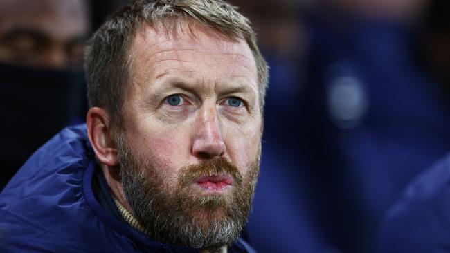 File Photo - Chelsea Sack Manager Graham Potter - LONDON, ENGLAND - JANUARY 12: Graham Potter, Manager of Chelsea, looks on prior to the Premier League match between Fulham FC and Chelsea FC at Craven Cottage on January 12, 2023 in London, England. (Photo by Clive Rose/Getty Images)