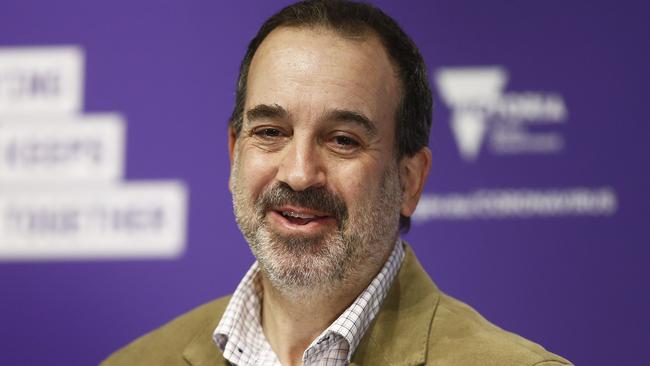 Jobs Minister Martin Pakula’s department selected the security companies for the hotel quarantine program. Picture: Getty Images