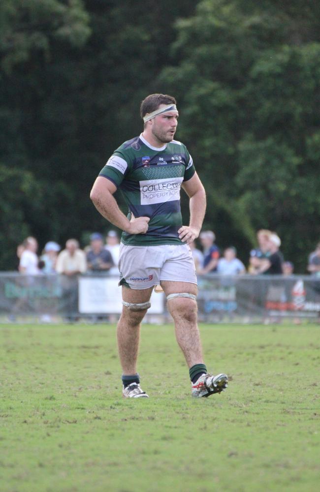 Ben Byrne. Easts v GPS in StoreLocal Hospital Cup round one action. Saturday April 6, 2024.