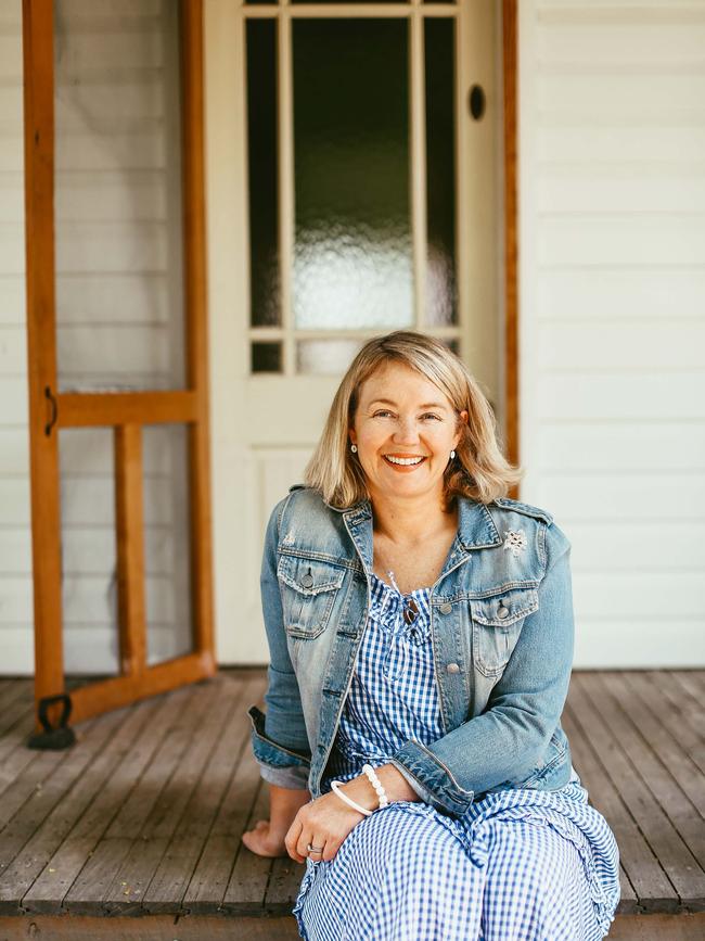 Food writer and farmer Sophie Hansen, who has collaborated with Coonamble boutique Mink and Me.