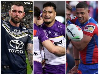 Kyle Feldt, Eliesa Katoa and Dane Gagai.