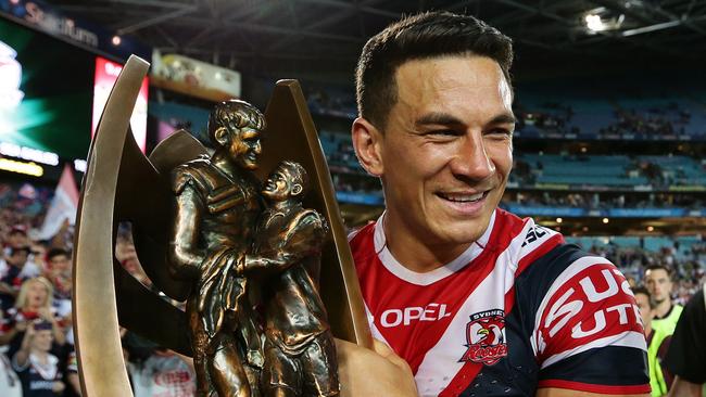 Success follows Sonny Bill Williams. Picture: Brett Costello