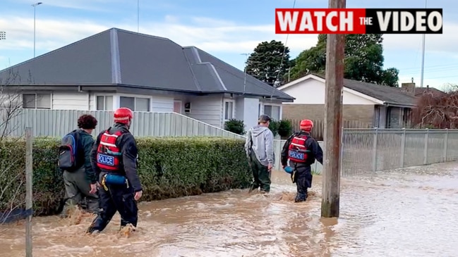 Residents near Traralgon Creek are evacuated