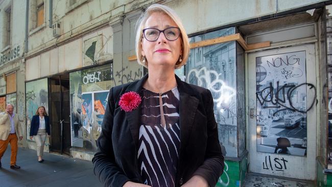 Sally Capp has revealed she would not again intervene in any CBD fights. Picture: Jay Town
