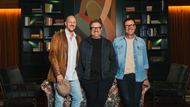 Dap &amp; Co leadership team (from left to right) Andrew Baturo, Paul Piticco and Denis Sheahan inside the brasserie at Naldham House. Picture: Dexter Kim