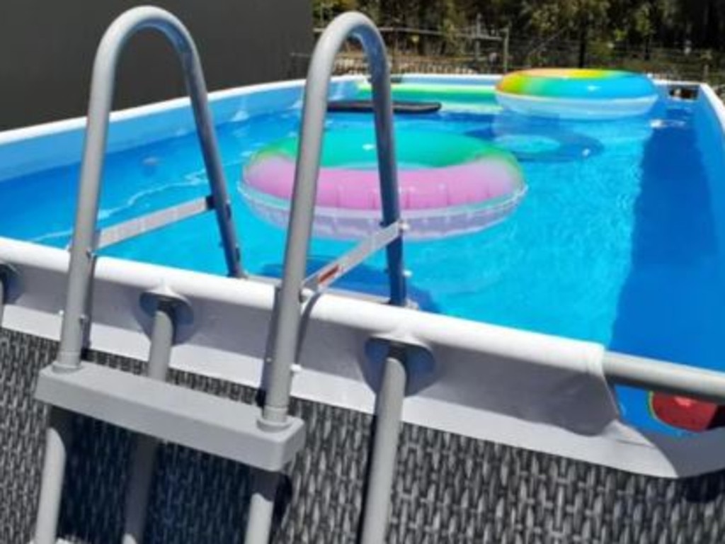 Inflatable store pool kmart