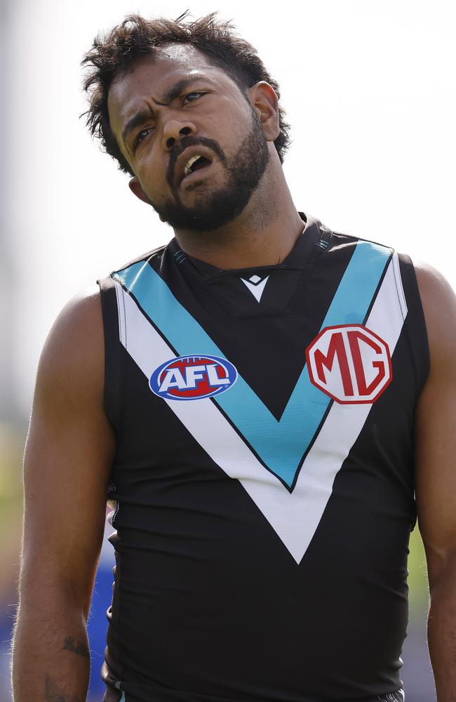 The Power brought to light the plight of AFL’s Indigenous players in the fallout from the Willie Rioli saga. Picture: Michael Klein