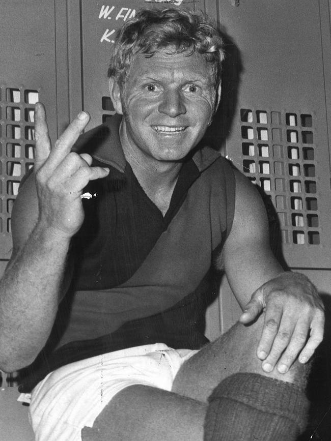 Cable prior to his first game for North in 1970.