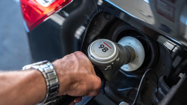 SYDNEY, AUSTRALIA - NewsWire Photos 24, JAN, 2023: A gas pump is seen at a petrol station in Sydney. Picture: NCA NewsWire / Flavio Brancaleone