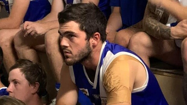 Blake Jorgensen played his 250th game for Picola United earlier in the season. Photo: Picola United FNC.