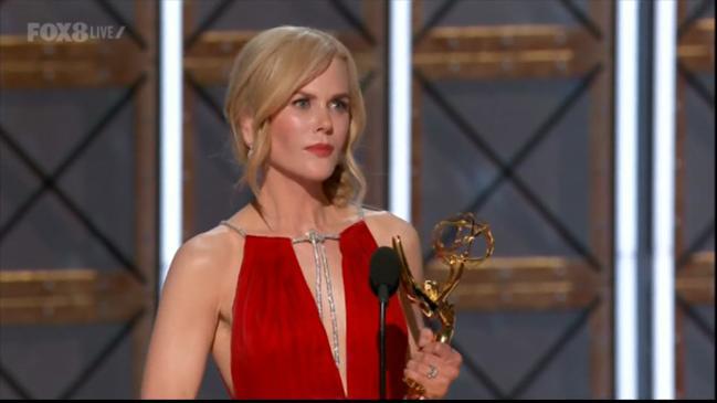 Nicole Kidman's Emmy speech shines light on domestic abuse 