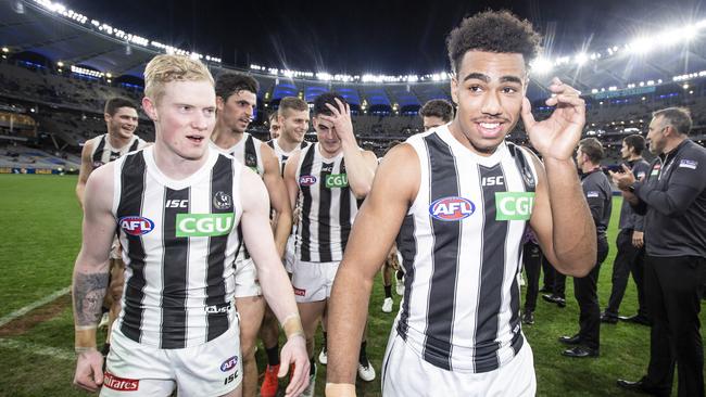 Isaac Quaynor has made an eye catching start to his pre-season. Picture: AAP Images