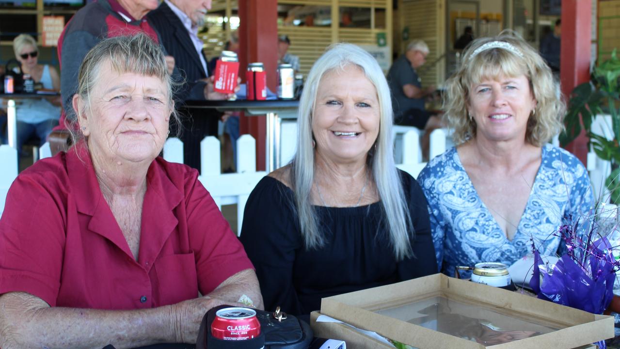 Lyn Fritz, Pat Dixon and Annalisa Perry.