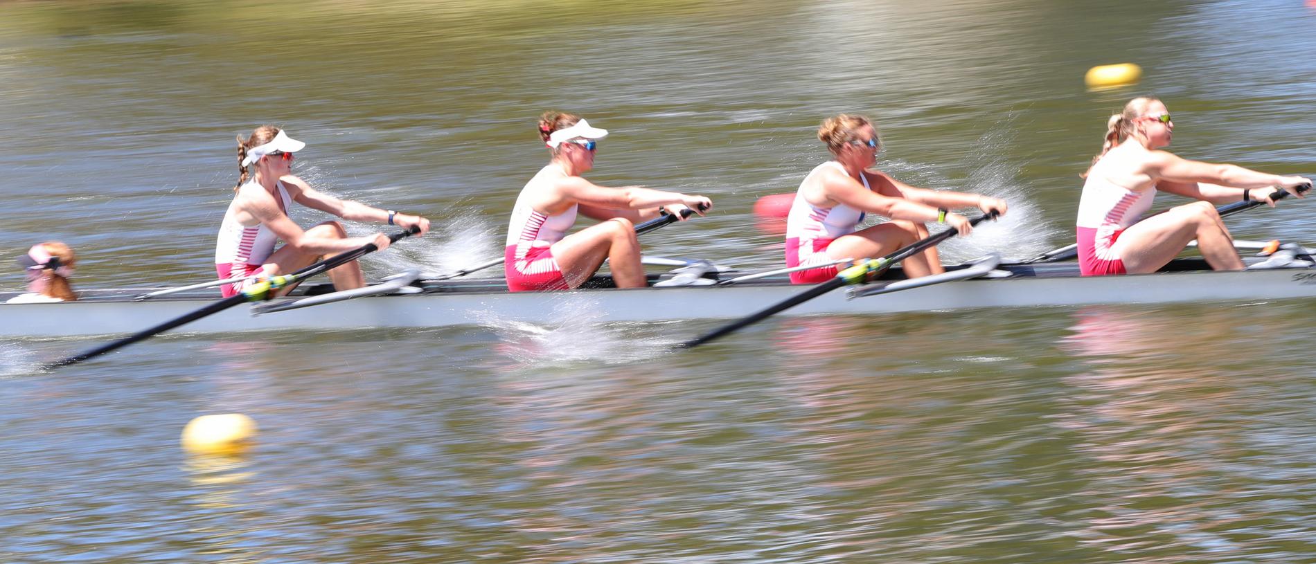 144th Barwon Regatta: rowing coxed 4s. Picture: Mark Wilson