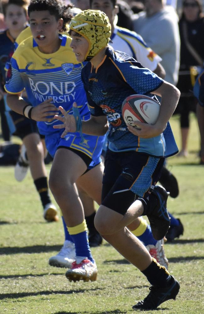 Sunshine Coast junior rugby union star Mitchel Van Dyke.