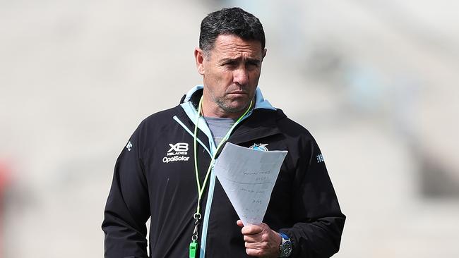 Flanagan’s relationship with Cronulla has soured. Picture by Brett Costello.