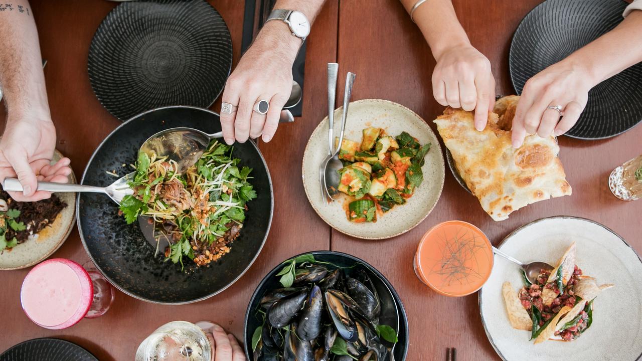 A spread of dishes at Sum Yung Guys at Noosaville.