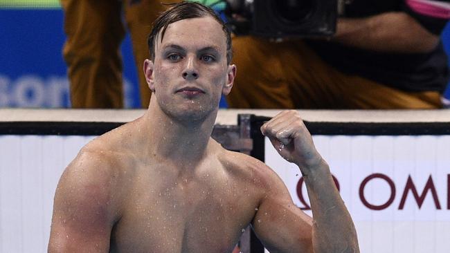 Kyle Chalmers will be sought after by sponsors after winning gold. AFP PHOTO / Martin BUREAU