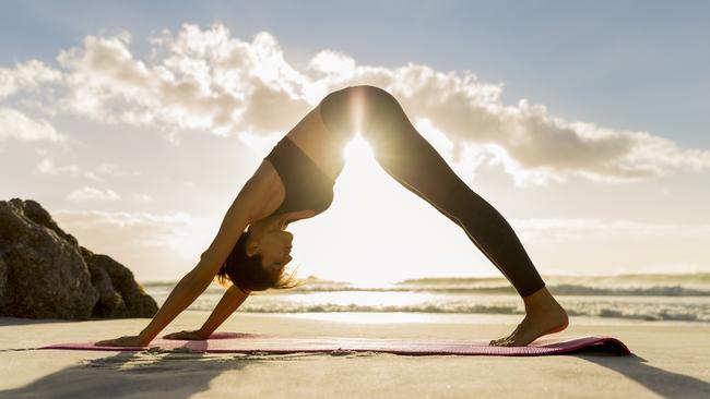 The downward-facing dog is one of the most widely practised postures in yoga, yet many people find it difficult because they aim for the full version of the position.