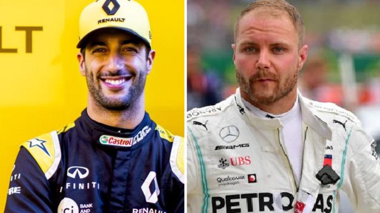 Daniel Ricciardo could be replaced by Valtteri Bottas. Credit: AFP, Getty Images.