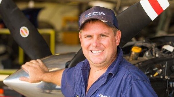 Coomalie Air Maintenance owner and operator Geoff Morton.