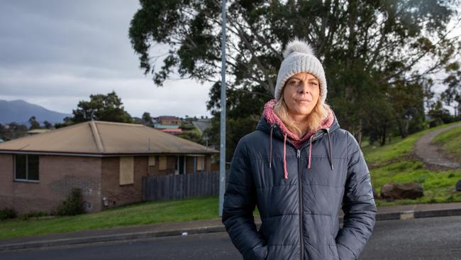 Daphne Meerding, who lives near a troublesome house. Picture: Linda Higginson